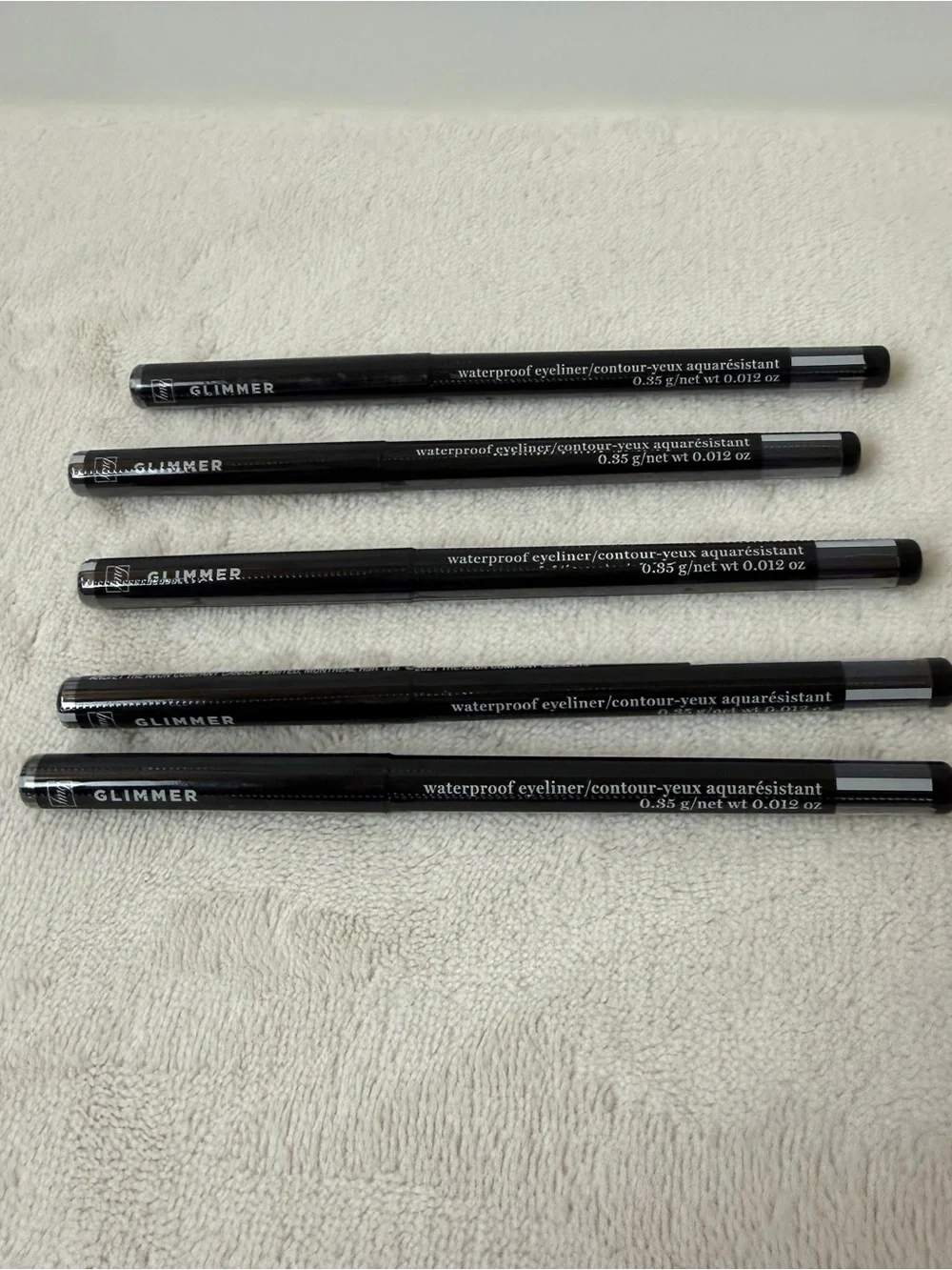 Glimmer Stick Waterproof Eyeliners (Set Of 5)